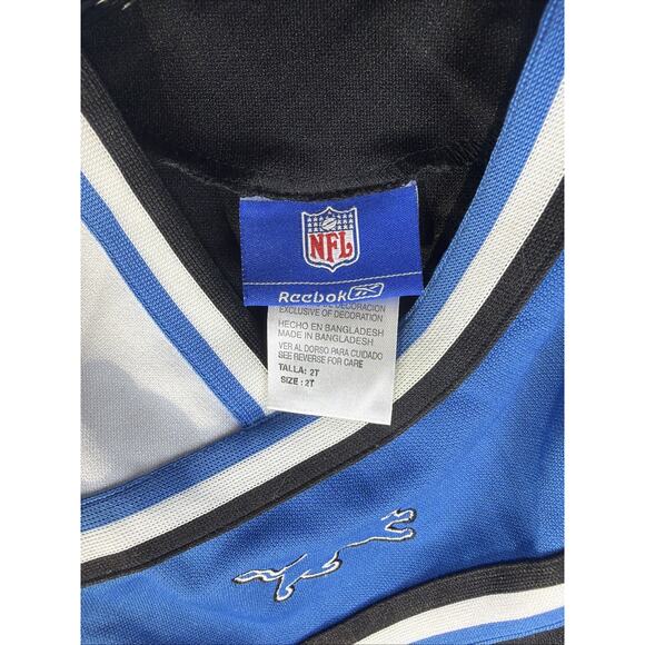 NFL Apparel Detroit Lions Cheerleading Outfit Blue Girls Size 2T Cheerleader - Picture 4 of 9